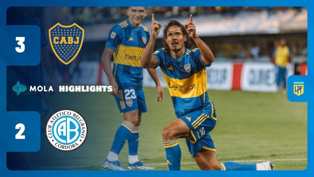 TRIPLETTA DI CAVANI! | BOCA JUNIORS vs BELGRANO 3-2 | HIGHLIGHTS | COPA DE LA LIGA  | MOLA TV