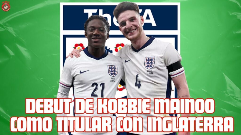 INGLATERRA - BELGICA: Reaccionando en vivo al debut de titular de KOBBIE MAINOO 🌟🔴