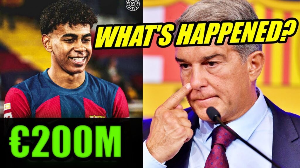URGENT! Barça Crisis: Is Yamal Being Sold for €200M? Barça transfer news