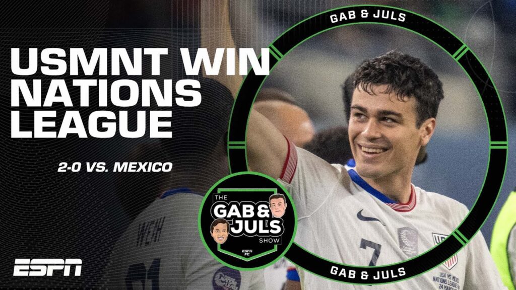 ‘REALLY GOOD!’ How Reyna & Adams stepped up the USMNT in the Nations League final | ESPN FC