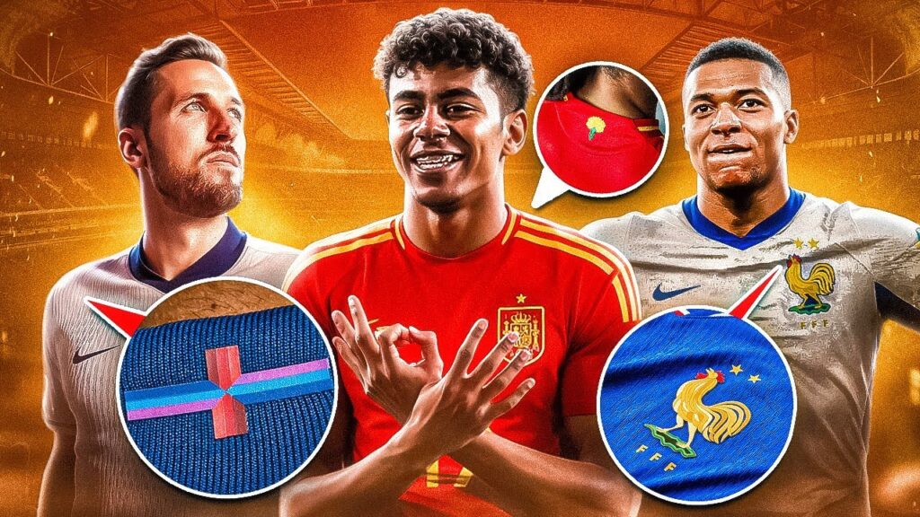 All Euro-2024 Kits and The Hidden Meanings - England, Spain, France,  Germany, Portugal, Netherlands