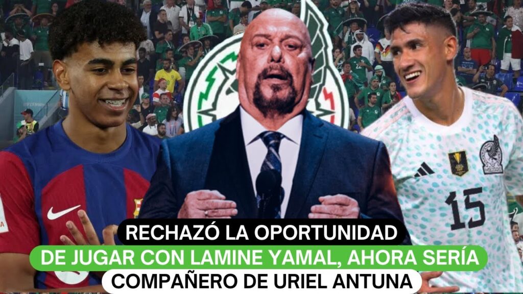 Rechazó la oportunidad de jugar con Lamine Yamal, ahora sería compañero de Uriel Antuna