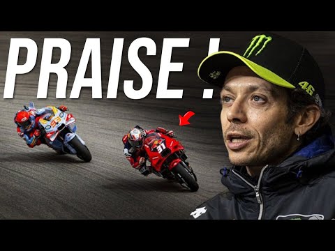 PRAISE! Pedro Acosta's greatness is compared to Valentino Rossi and Marc Marquez