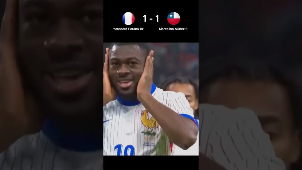 France 3-2 Chile • Highlight All Goals - International Friendly Match #Shorts