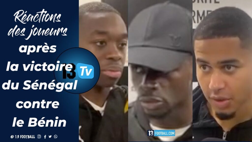 Seny Dieng, Sadio Mané & Nampalys Mendy: réactions après la victoire contre le Bénin (1-0)