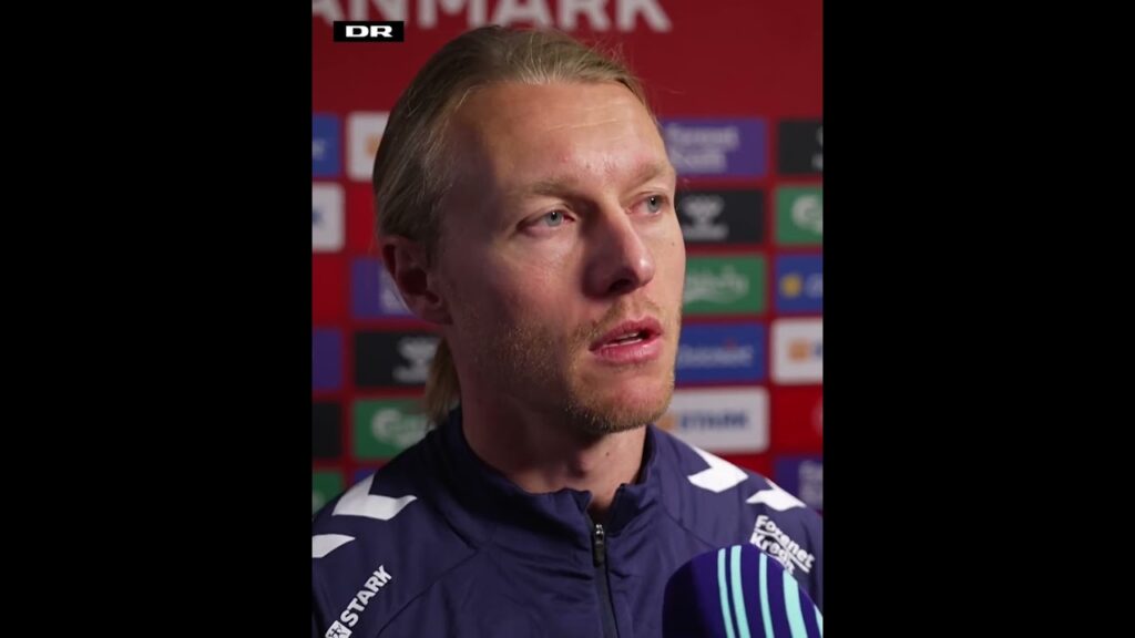 Simon Kjær interview about Kasper Schmeichel reaching 100 caps for Denmark