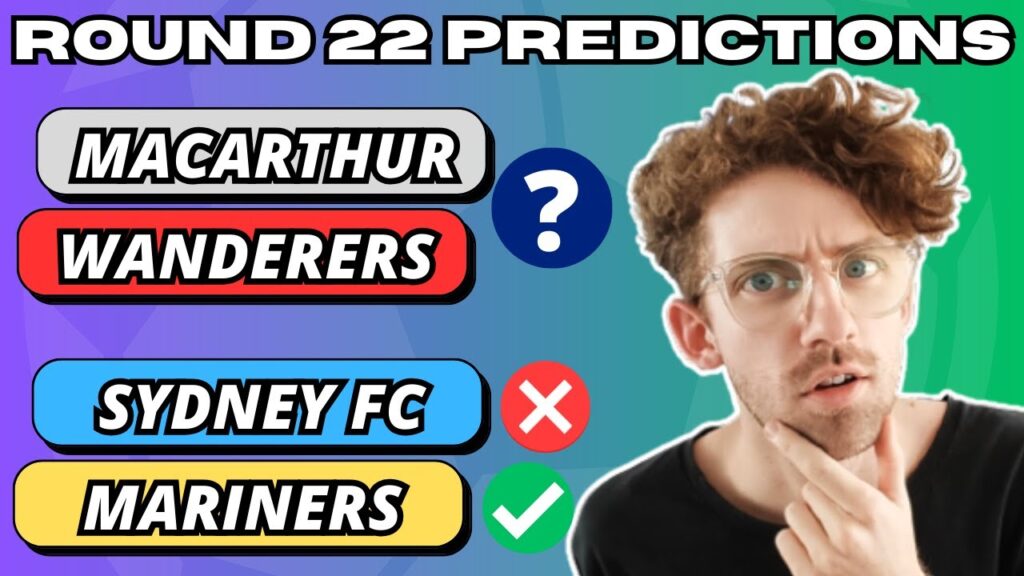 My A-League Men Round 22 Predictions