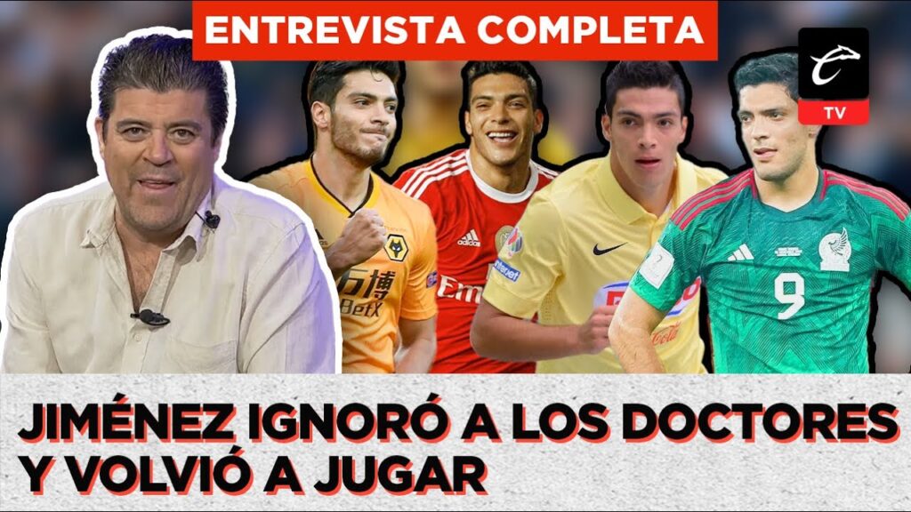 BURRO VAN RANKIN ENTREVISTA A RAÚL JIMÉNEZ EN CALIENTE TV