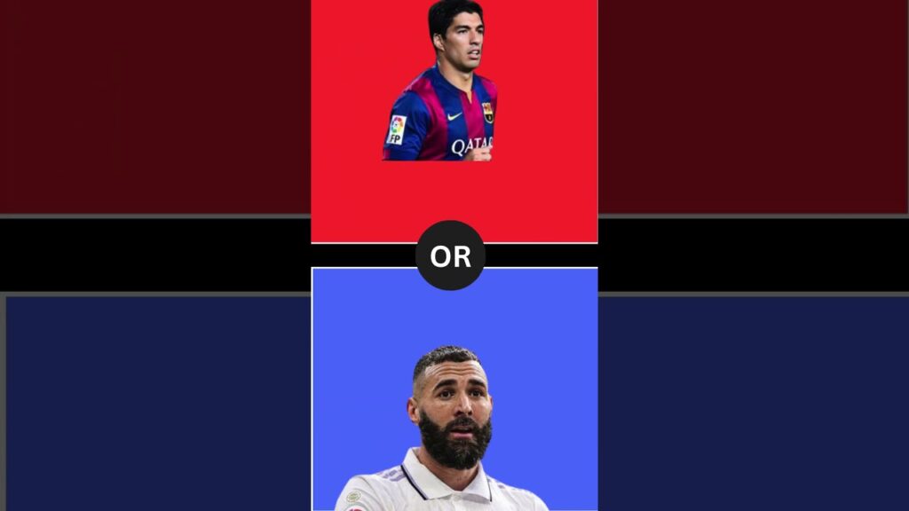 Luis Suárez or Karim Benzema who do you choose? #suarez #benzema #soccer #messi #ronaldo #football