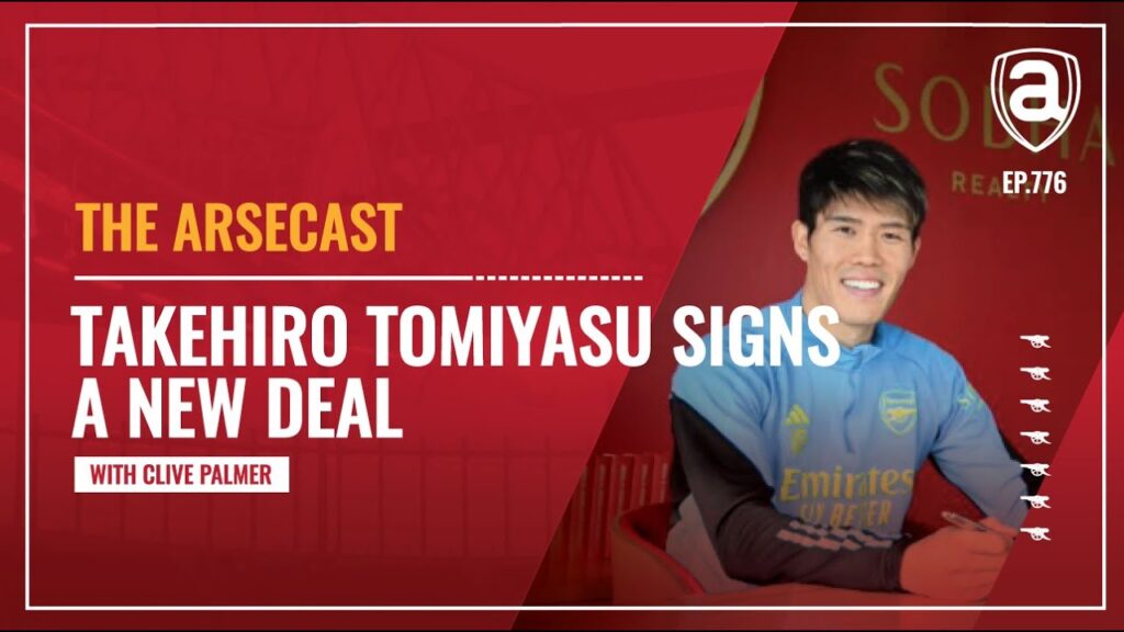 Takehiro Tomiyasu Signs A New Deal | Arsecast