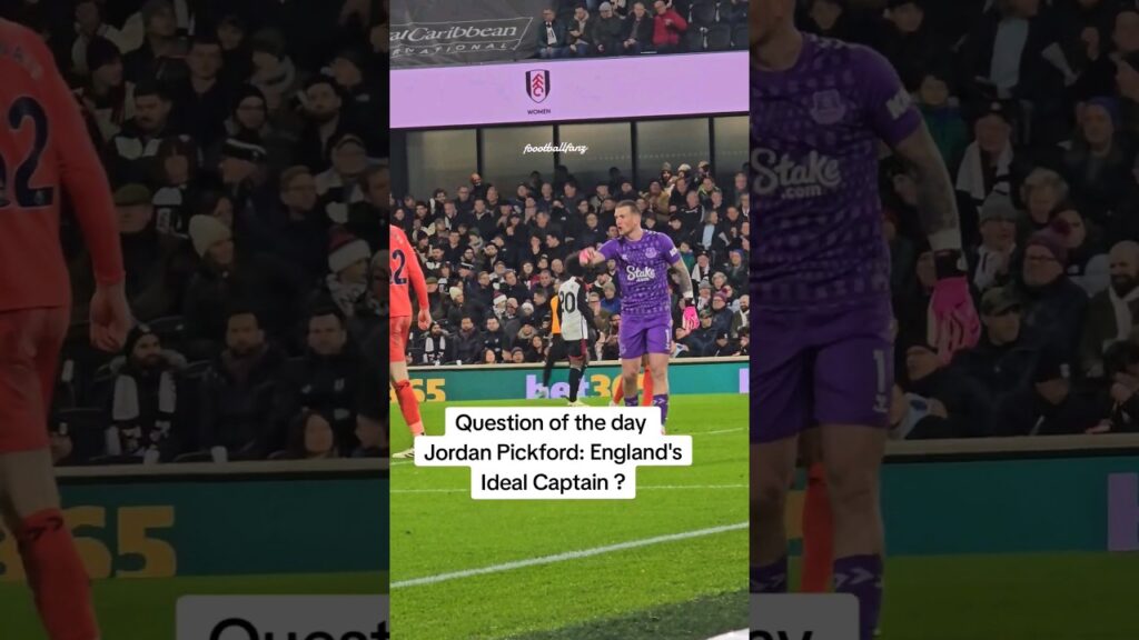 Should Jordan Pickford Lead England Against Belgium in Absence of Kane and Walker? #football