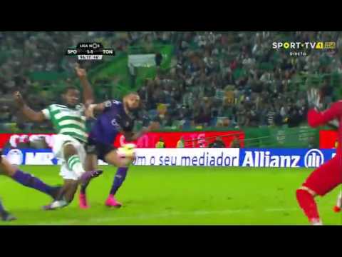 Joel Campbell gol ante el  Tondela