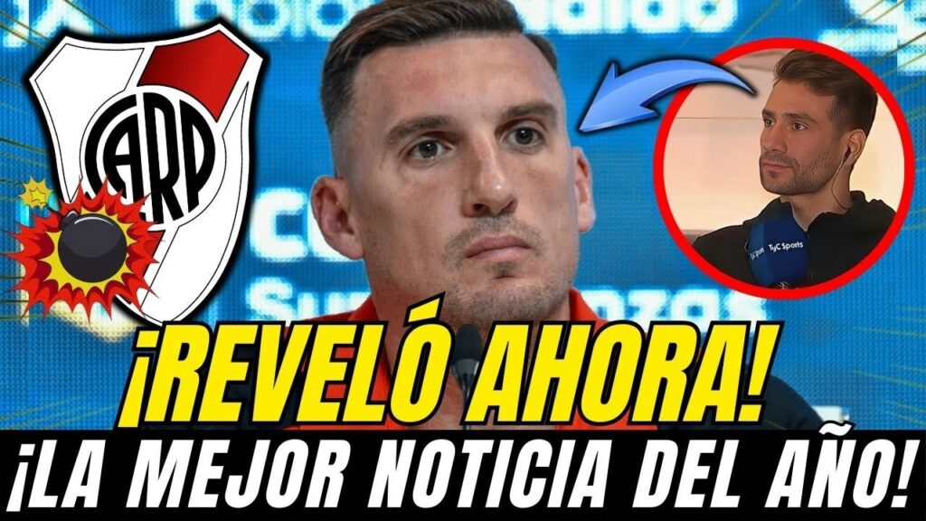 🔴💥¡NOTICIA FILTRADA! ¡REVELACIÓN TREMENDA! ¡HINCHADA SE ALEGRA! NOTICIAS RIVER PLATE HOY