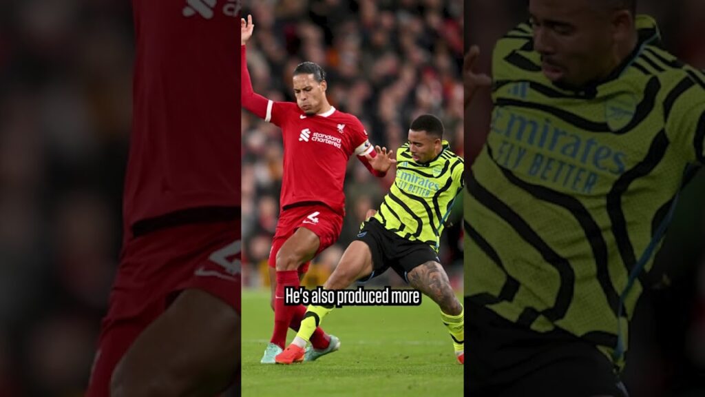 Is Virgil Van Dijk the best Premier League defender of all time? #shorts