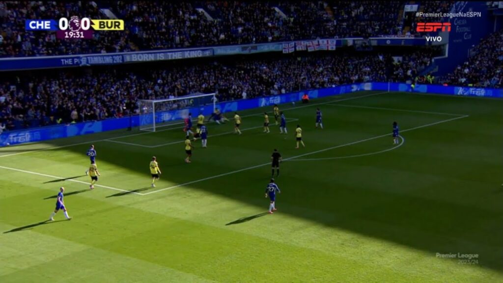 Axel Disasi Goal | Chelsea vs Burnley 1-0 Highlights Goals | Premier League 23/24