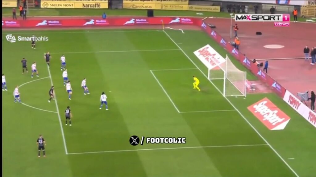 Bruno Petković Gol | Hajduk Split vs Dinamo Zagreb 0-1 Prošireno istaknuto | HNL 2023/24