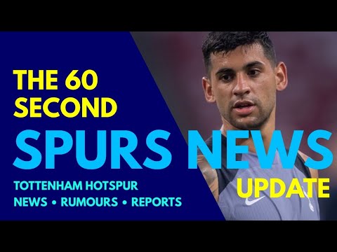 THE 60 SECOND SPURS NEWS UPDATE: Cristian Romero "Disappointing and Painful!" U21s and Women Win