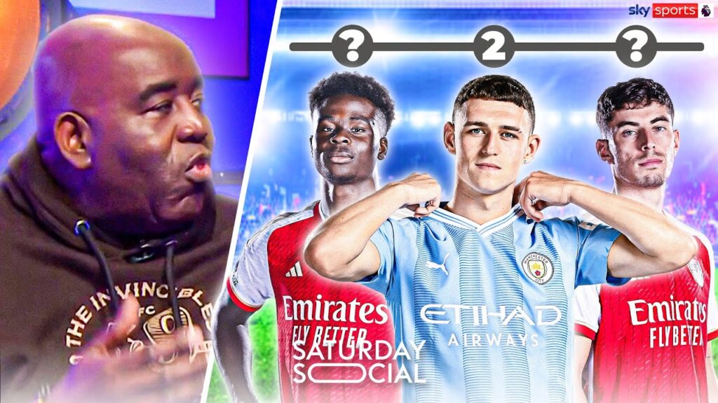 Robbie & Buvey BLIND RANK Arsenal & Man City players | Saturday Social