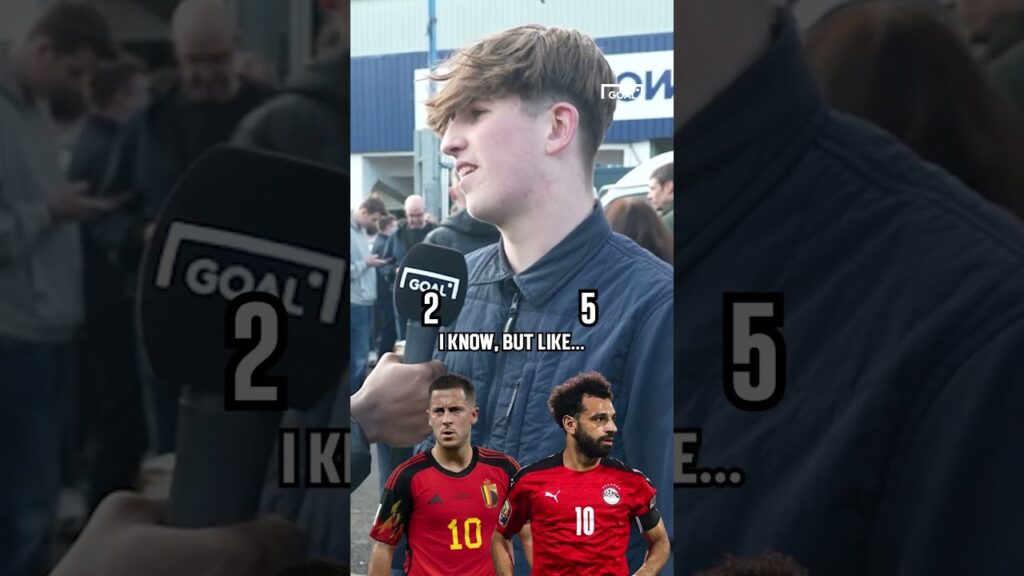 EDEN HAZARD v MOHAMED SALAH: WHO WINS? ⚔️ #shorts