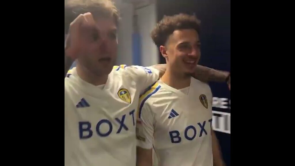 Rodon and Ampadu celebrate clean sheet after Leeds United vs Millwall