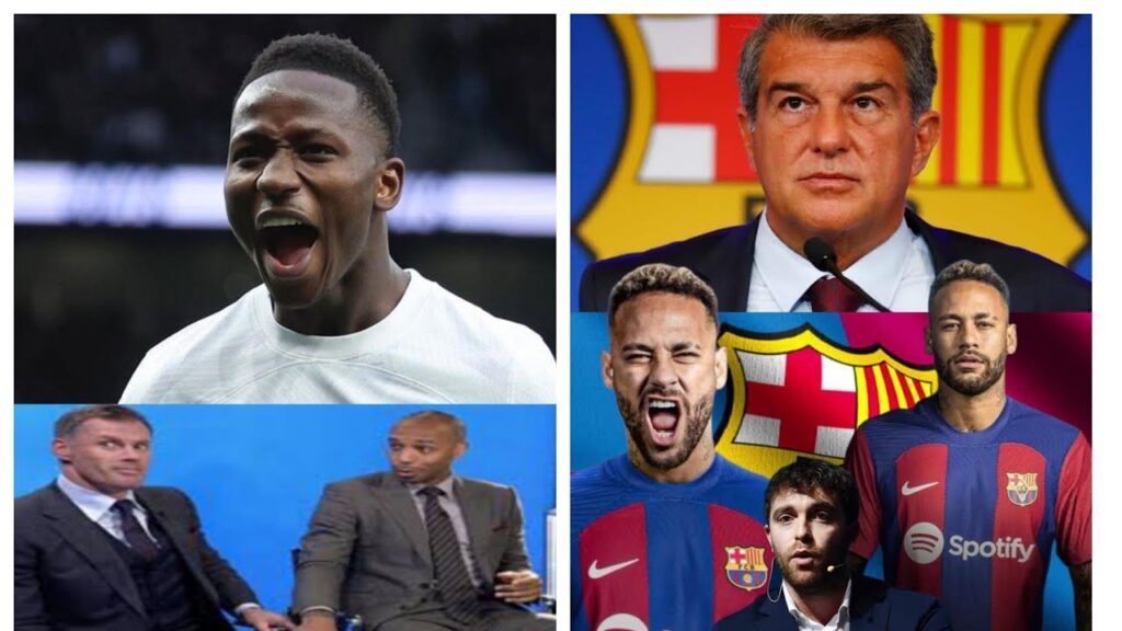 Pape Matar Sarr : Thierry Henry et Caragher " parlent de Sarr... Actuellement meilleur..". Neymar