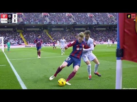 Frenkie De Jong Performance vs Getafe HD 1080i With Commentary