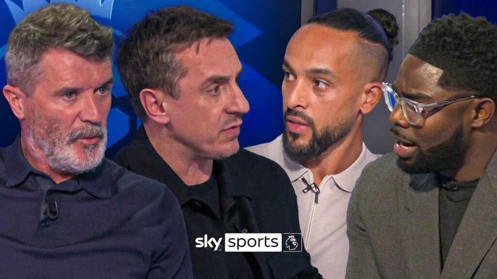 'I'd go with Liverpool... I need a drink!' 🥲 | Keane, Neville, Walcott & Richards title predictions!
