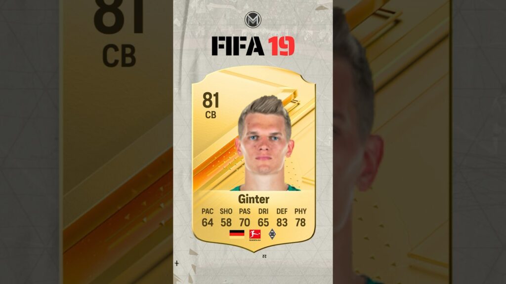 Matthias Ginter Evolution FIFA 13 - EA FC 24 #fifa #fc24 #football #shorts