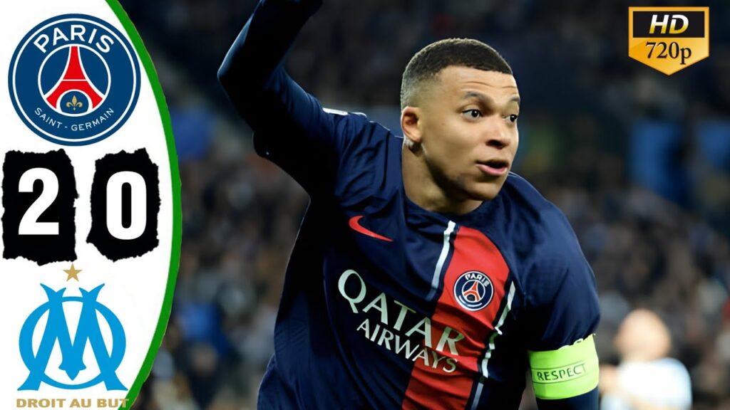 PSG vs Marseille 2-0 Highlights & All Goals 2024 Vitinha Ramos Goal🔥