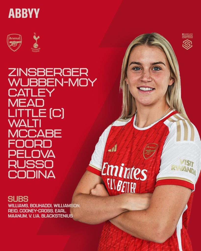 Lineups for todays WSL NLD!