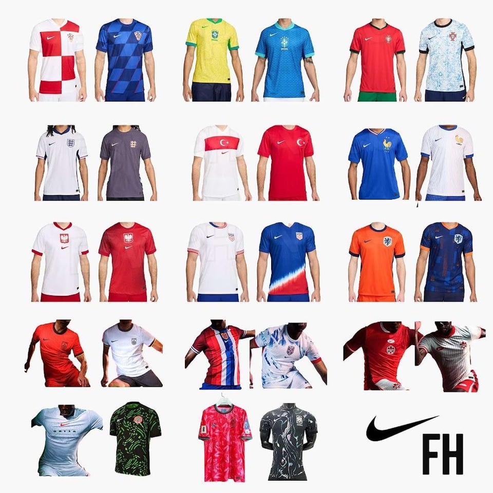 Nike/adidas kits