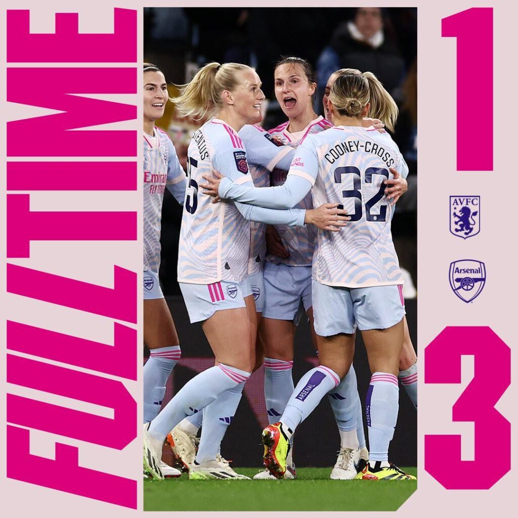 A late comeback against Villa