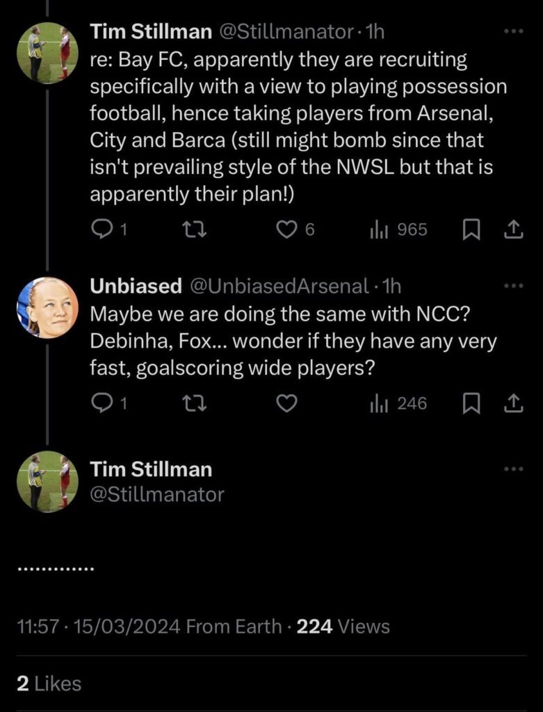 Winger from NCC in the summer? 👀