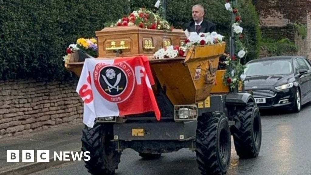 Dad's funeral dumper truck final request honoured