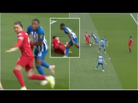Liverpool fans fume as Darwin Nunez denied penalty against Brighton