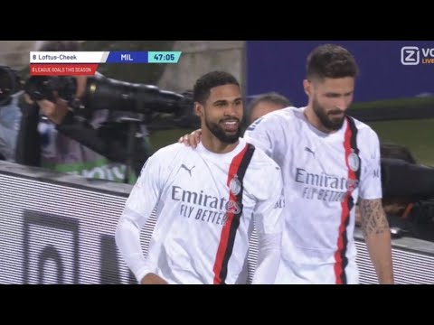 Gol di Ruben Loftus-Cheek, Fiorentina-Milan (1-1) Tutti i gol e gli highlights estesi