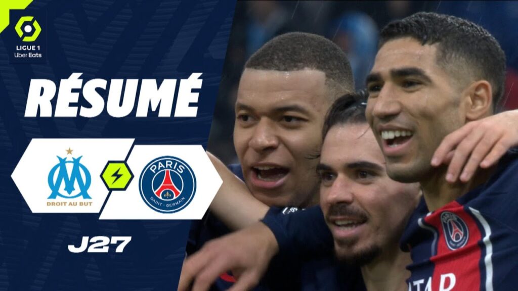 OLYMPIQUE DE MARSEILLE - PARIS SAINT-GERMAIN (0 - 2) - Résumé - (OM - PSG) / 2023-2024