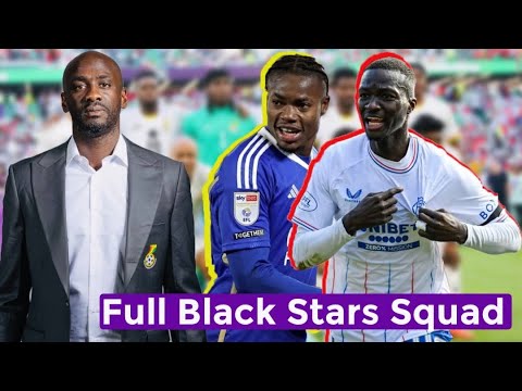 BLACK STARS SQUAD FOR NIGERIA & UGANDA FRIENDLIES NAMED BY OTTO ADDO