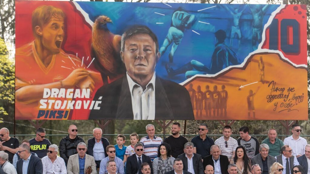 Otvaranje mini-pič terena „Dragan Stojković Piksi” u Nišu (31. 3. 2024)