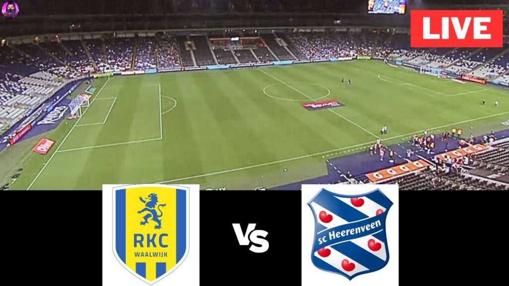RKC Waalwijk vs SC Heerenveen | Watch Today Game Live