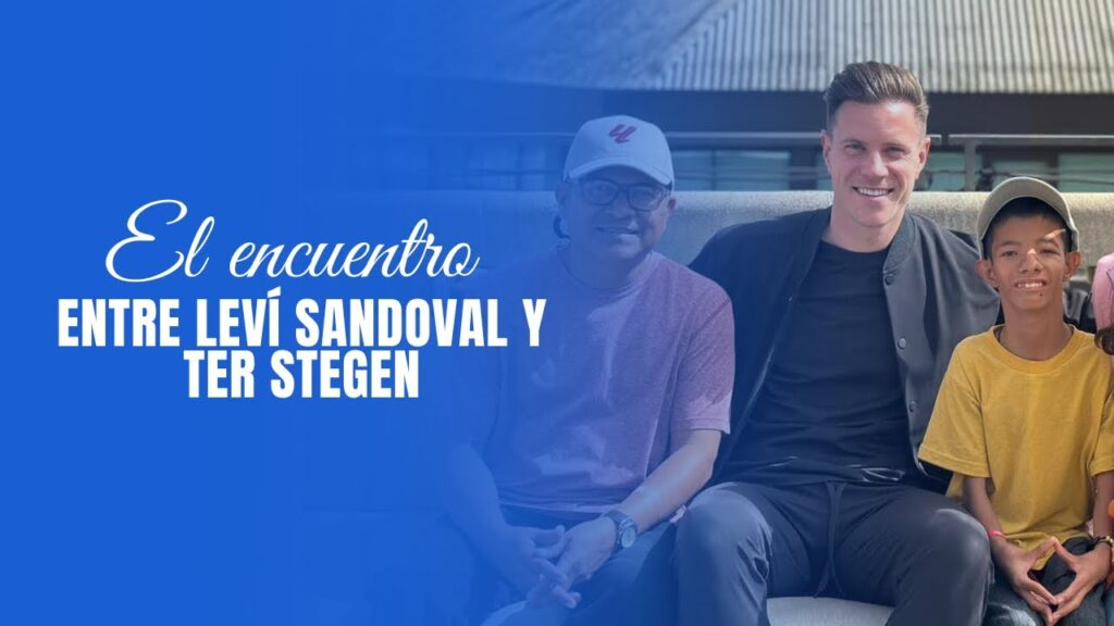 Leví Sandoval, conoció a Ter Stegen, así fue el encuentro | El fútbol no deja de sorprendernos ⚽️