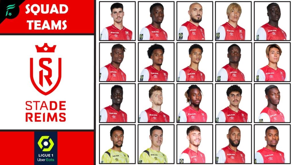 STADE DE REIMS 🔴⚪ SQUAD TEAMS for Ligue 1 Seasons 2023/2024 | FAN Football Squad