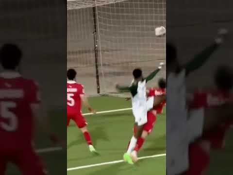 هدف فراس البريكان ملخص و اهداف مباراة السعودية و طاجيكستان 1 _ 1 تصفيات كاس العالم 2026