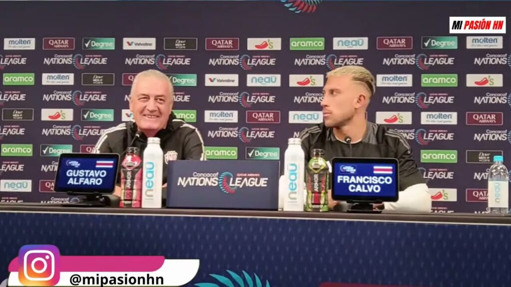 Costa Rica está lista, Gustavo Alfaro y Francisco Calvo en conferencia previo al juego ante Honduras