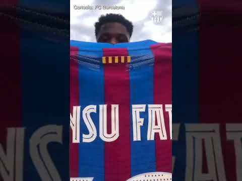 EL HEREDERO DE MESSI, Ansu Fati, el dueño de la 10 del Barcelona | #Shorts