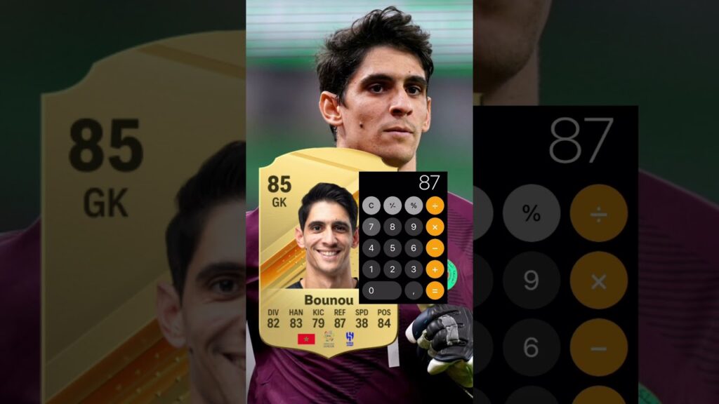 Rating Yassine bounou 🇲🇦 #football #edit #morocco #bono