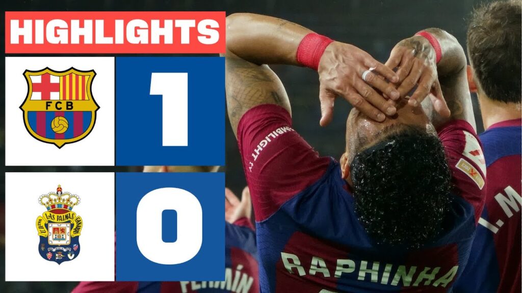 FC BARCELONA 1 - 0 UD LAS PALMAS | RESUMEN LALIGA EA SPORTS