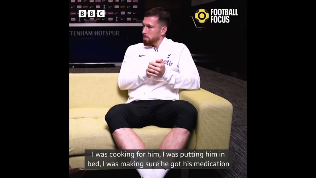 pierre-emile højbjerg talking about his father death...