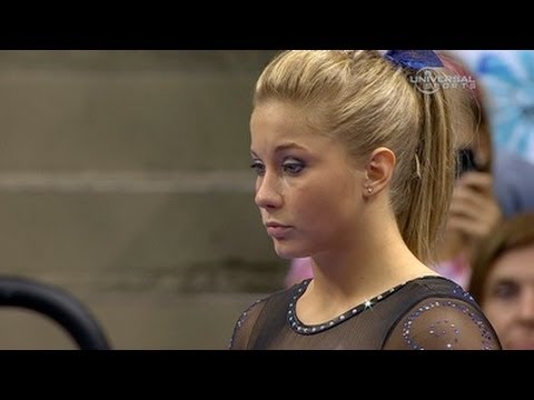 Shawn Johnson on Balance Beam at Nationals - from Universal Sports