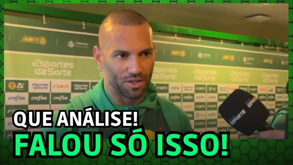 WEVERTON E ANIBAL FALAM APÓS CLASSIFICAÇÃO DO PALMEIRAS PRA FINAL
